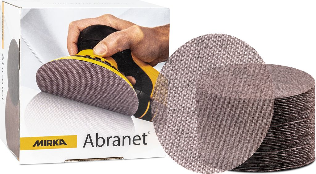Mirka Abranet sieťové kotúče GRIP P120 Ø 125 mm (50 ks) Obrázok produktu 