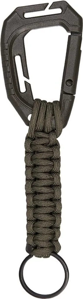 Mousqueton porte-clés Mil-Tec type Molle pour sac à dos vert olive OD