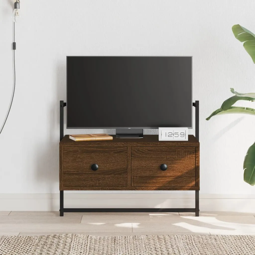 Mobile Basso TV Maison Exclusive Rovere Marrone 60cm | Stile Retrò