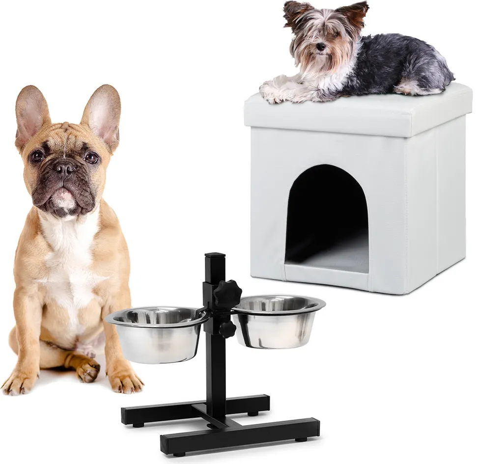 Éviter les sols sales avec ce support gamelle chien antidérapant