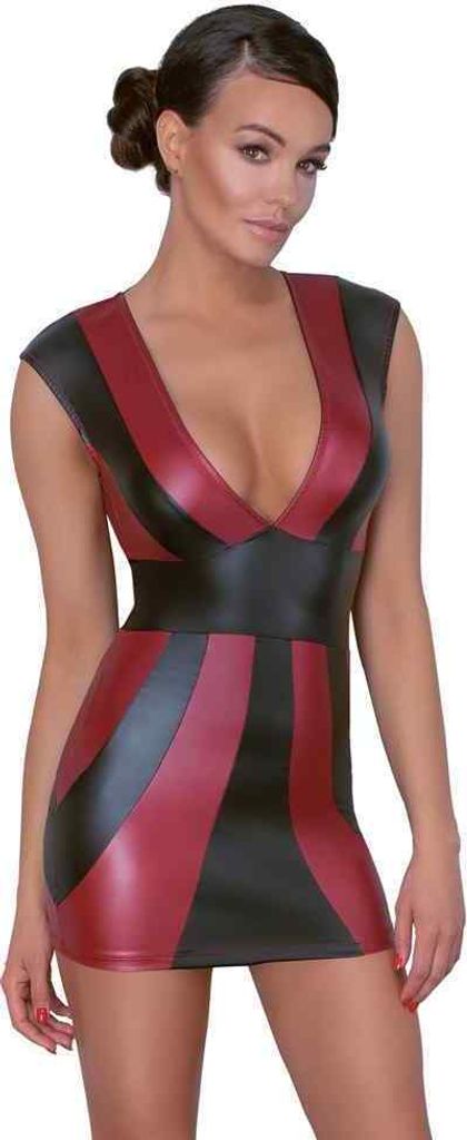 Cottelli - Kleid rot/schwarz - vestito rosso/nero Immagine del prodotto 