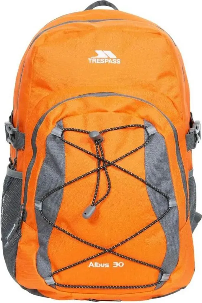 Trespass Albus 30L Sac à dos Orange Mixte pour Randonnée et Loisirs