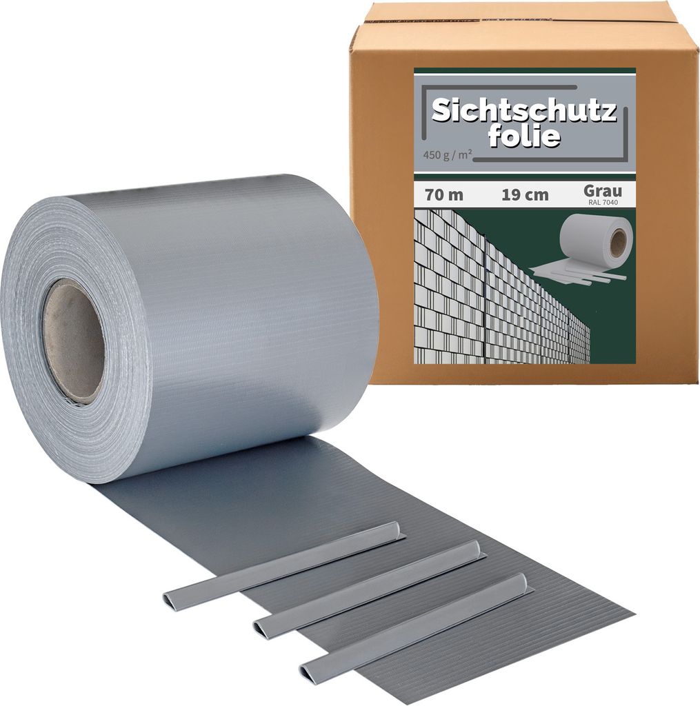 Auswahl Sichtschutz Zaunfolie PVC Sichtschutzstreifen für Doppelstabmatten Zaun Doppelstabmattenzaun Stabmattenzaun Gartenzaun Kingpower, Farbe / ...