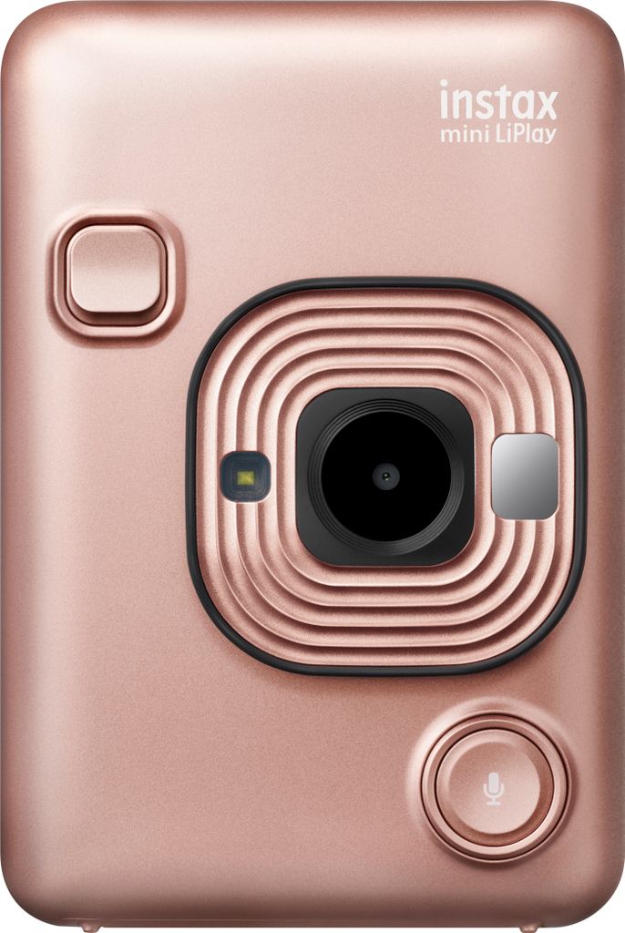 Fujifilm instax mini LiPlay, Růžové zlato, MicroSD Obrázek produktu 