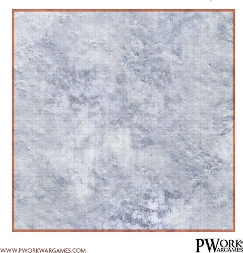 P&P - Spielmatte - Snow 36x48