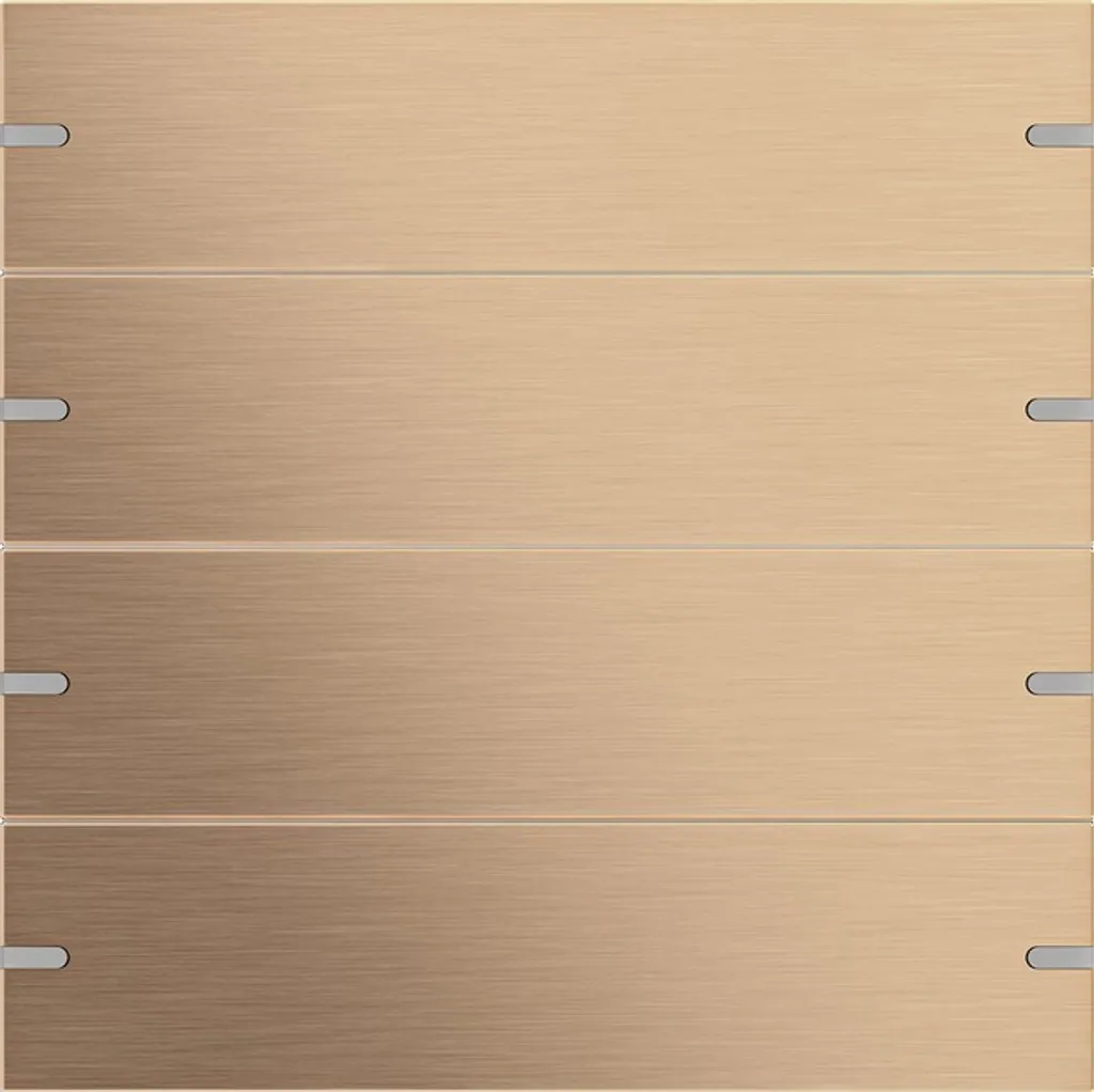 Bascule quadruple Gira 502438 système 55 pour commande multiple de luxe