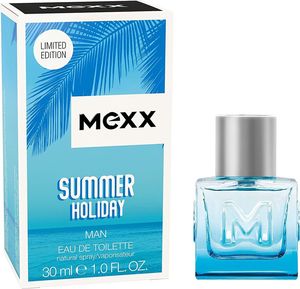 Mexx sommer feierty toilettenwasser für Männer 30ml Produktbild 