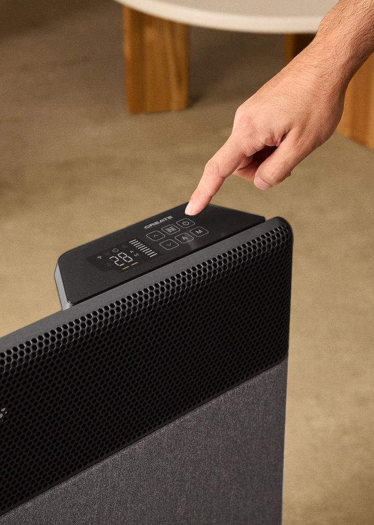 WARM TEXTILE INVERTER - Inverter-Wand- oder Standkonvektor mit WLAN 1500W / 2000W