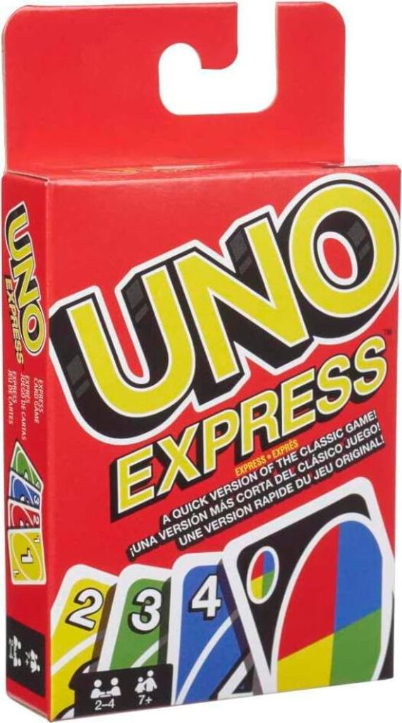 Games UNO Express, Kartenspiel, Abwurf, 7 Jahr(e), Produktbild 
