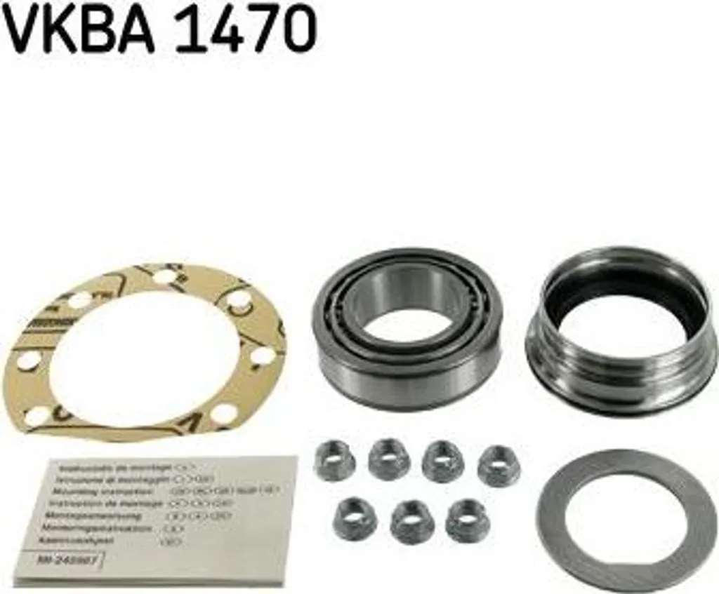 Roulement de roue arrière SKF VKBA 1470 compatible Mercedes Classe G et T1