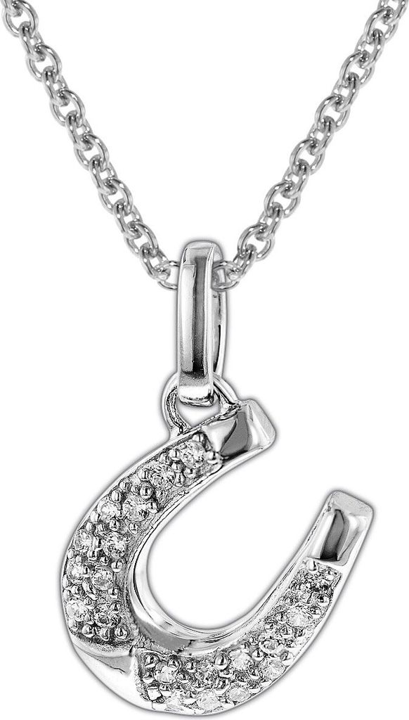 trendor 35824 Kinder-Halskette mit Hufeisen Silber 925 1
