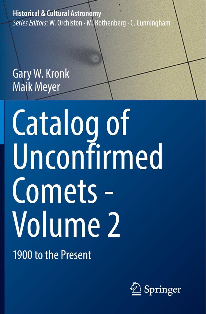 Catalog of Unconfirmed Comets - Volume 2