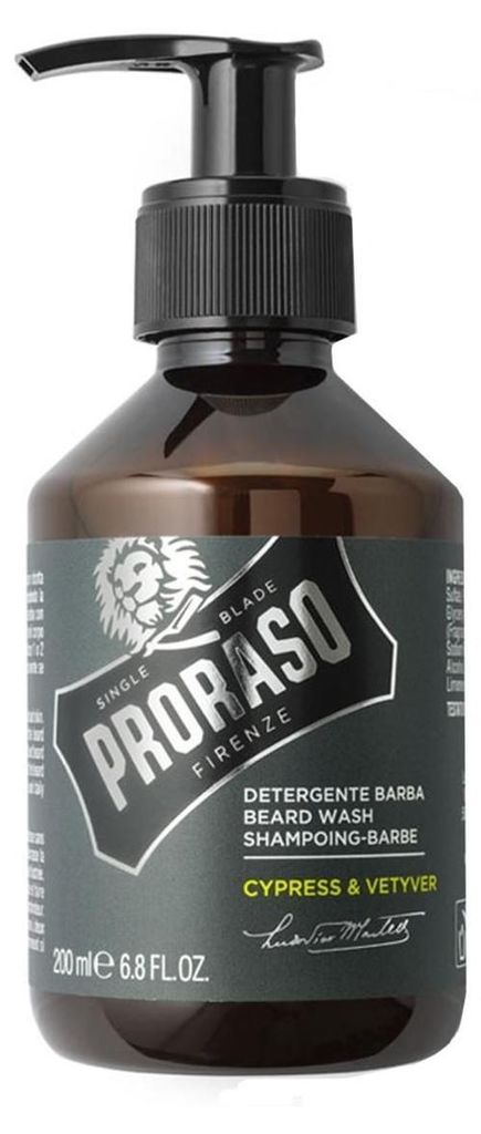 Proraso Cypress & Vetyver Beard Wash 200 ml Immagine del prodotto 
