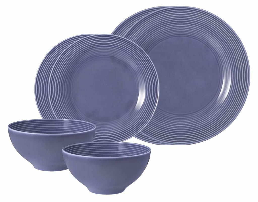 Seltmann Weiden Beat Color Glaze Basic-Set 6-teilig - Fliederblau