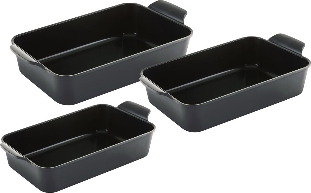 Neoflam - Ecolon Aluminium Auflaufform Set, 3tlg.