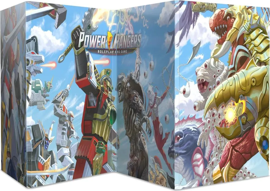 Power Rangers RPG GM Screen Glutton for Punishment avec Aide de Jeu - 6