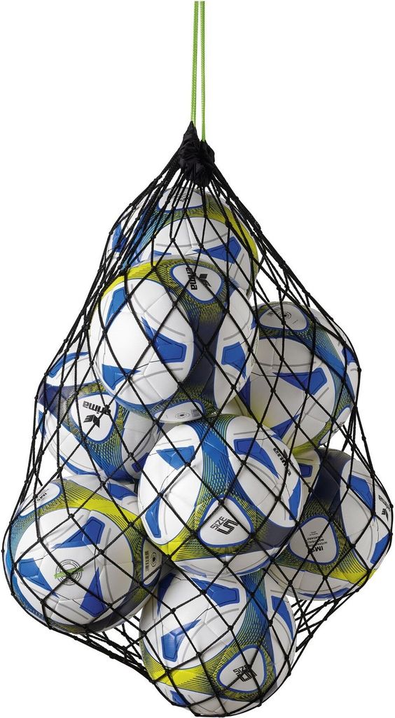 Erima Ballnet - 10 palline nero/verde 00 Immagine del prodotto 