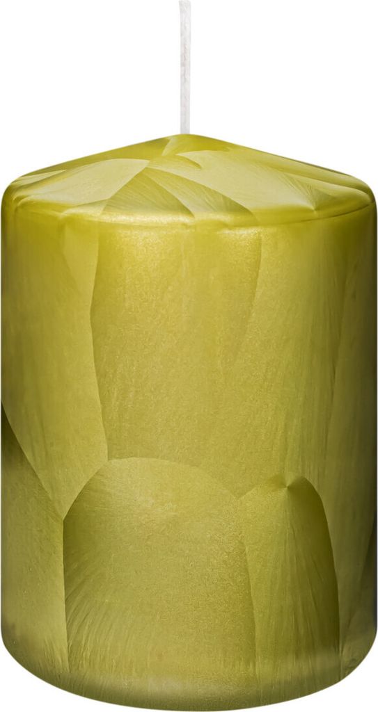 Kerzen Eis Effect Güngold 100 x Ø 68 mm 4er Set