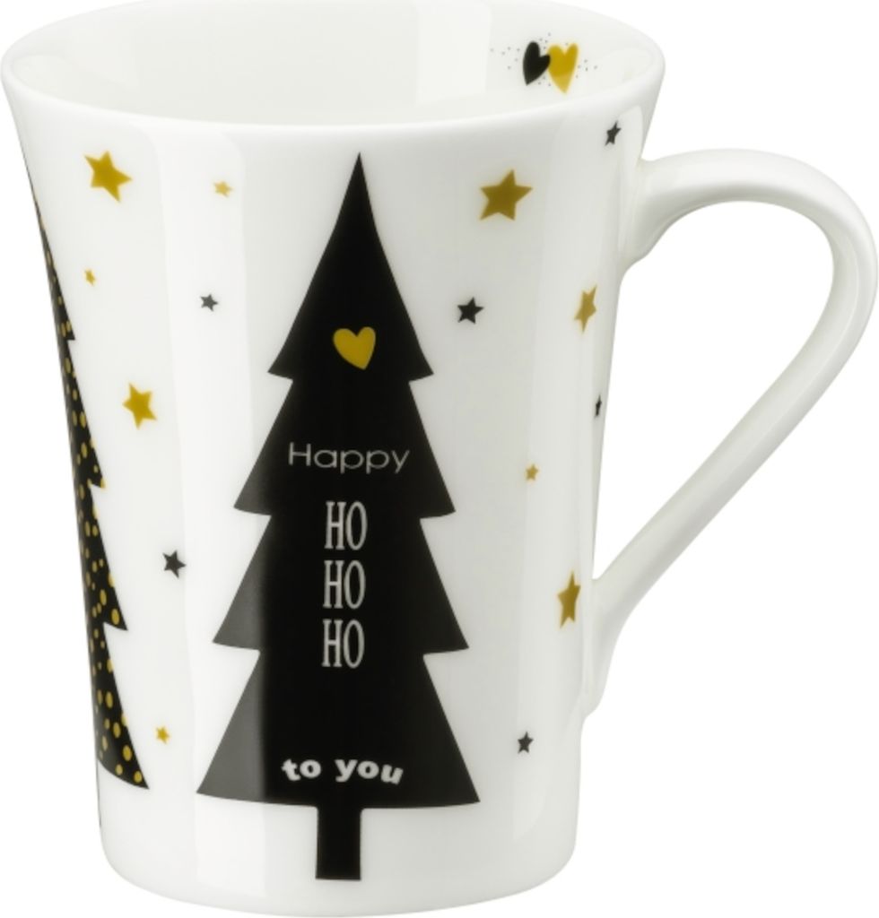Hutschenreuther My Christmas Mug- Happy HoHoHo to y. Becher 0,4l