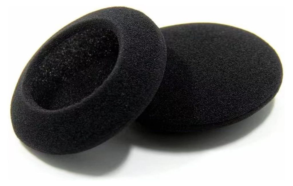 Ersatz Schaumstoff Ohrpolster Kissen 50mm für Kopfhörer AKG KOSS Sennheiser Sony 5 Paar Schwarz