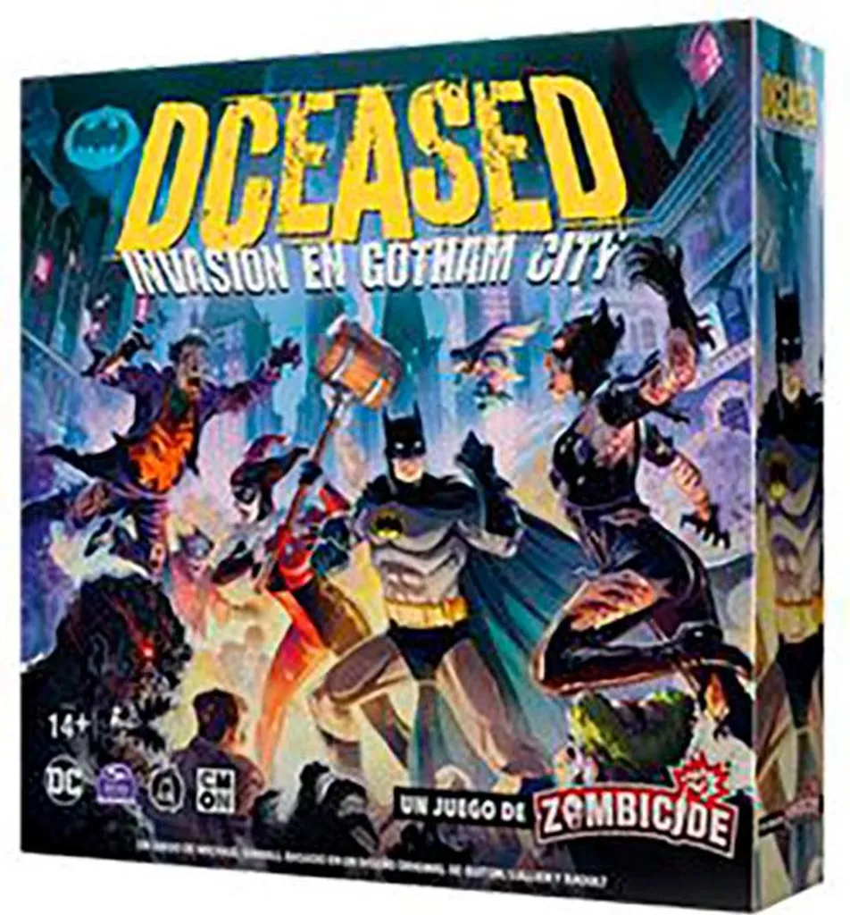 Deceased Gotham City Outbreak Jeu de Société avec Figurines DC Comics Fun