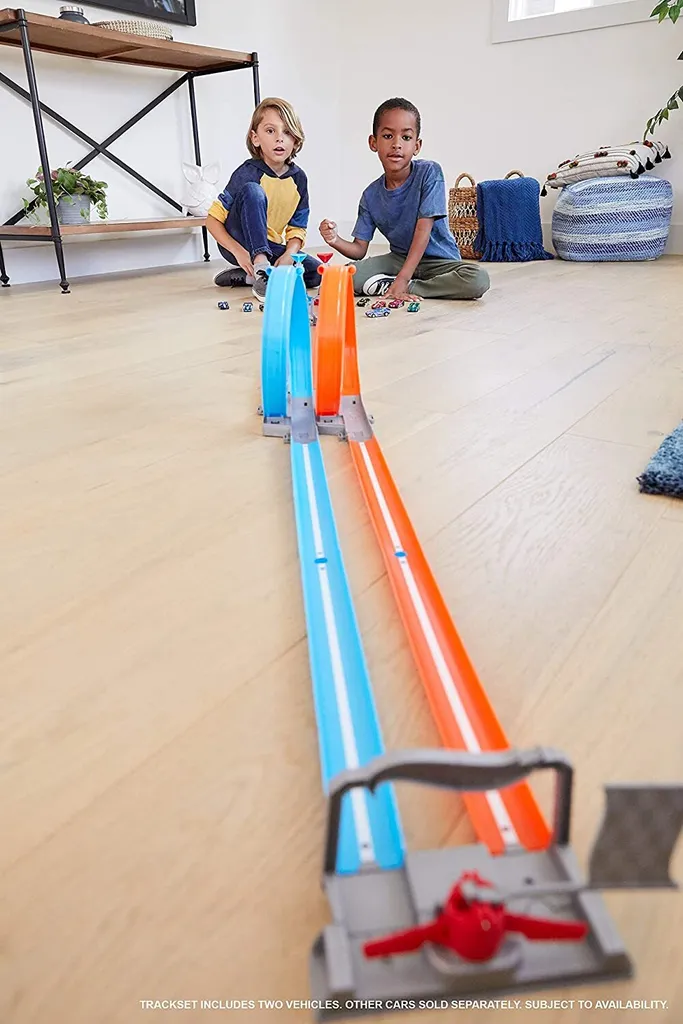 Mattel Hot Wheels Double Loop Dash circuit de course avec double looping - 13