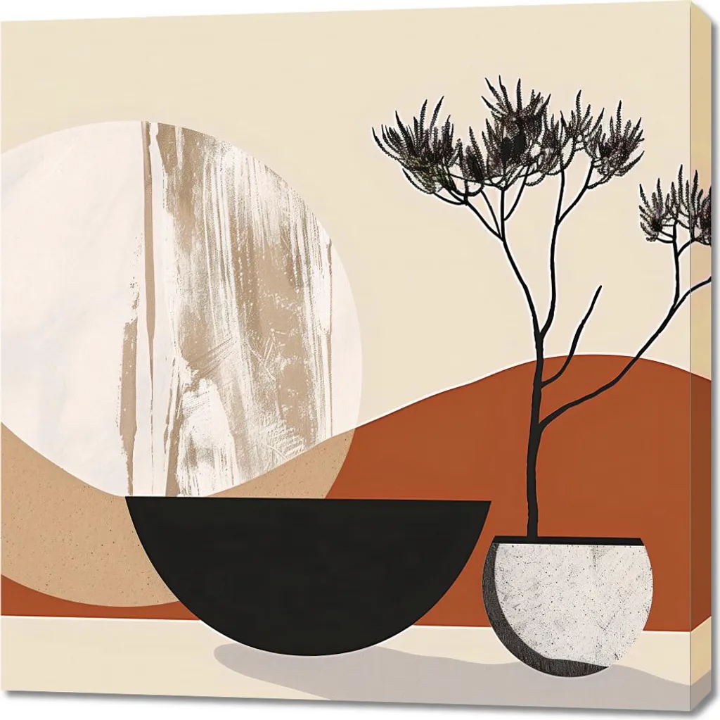 Tableau Image 90 x 90 cm Abstraction sur l'espace pour salon moderne
