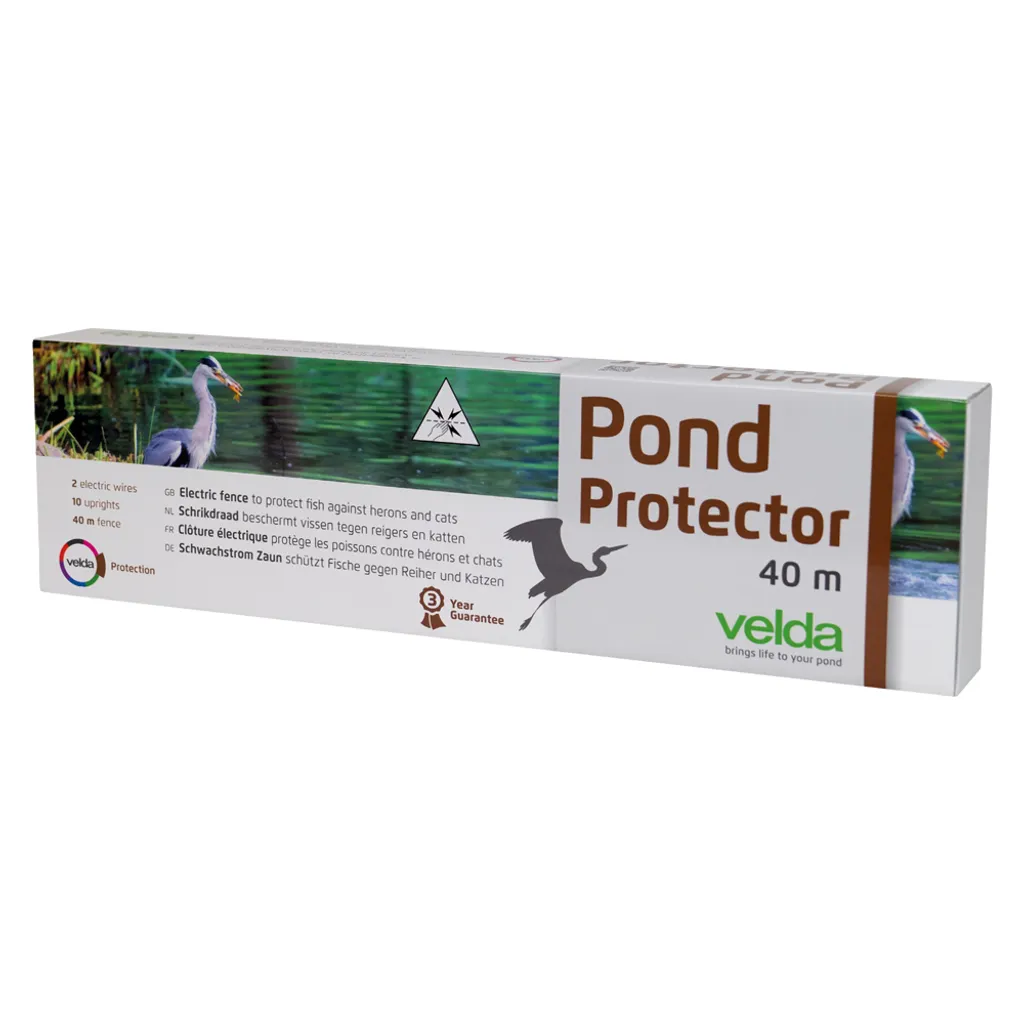 Solution Anti-Héron Efficace : Clôture Velda Pond Protector Électrique