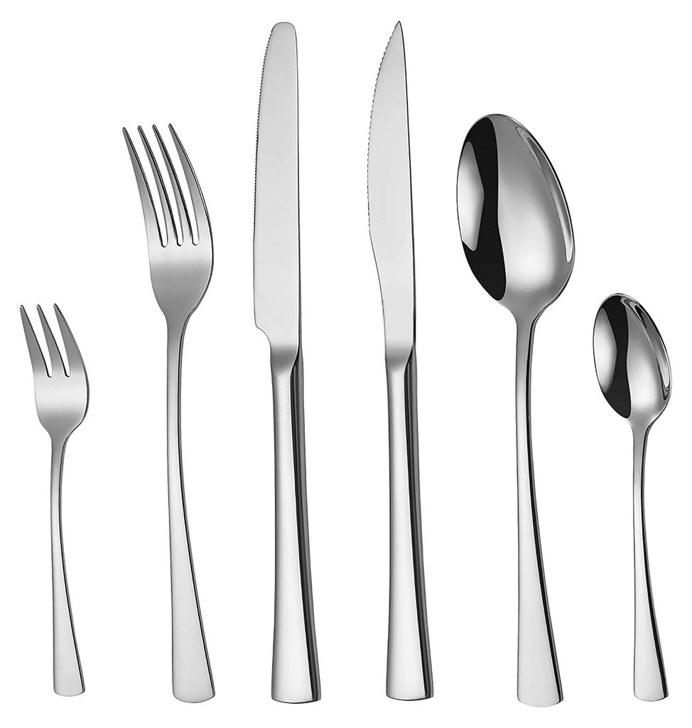 Deleca 6 personen Besteckset Harmony - Löffel, Messer, Produktbild 