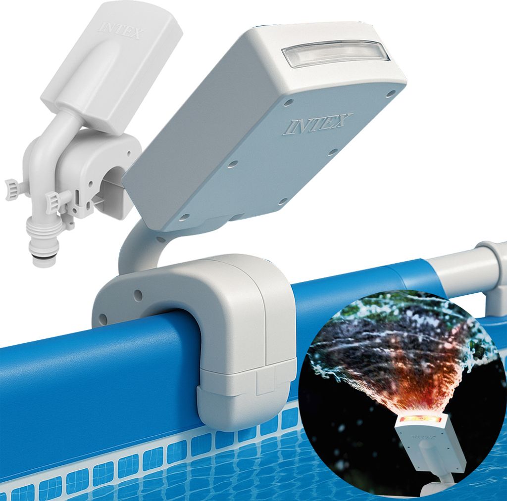 Intex 28089, Prysznic basenowy, Biały, Plastik, LED, Zdjęcie produktu 