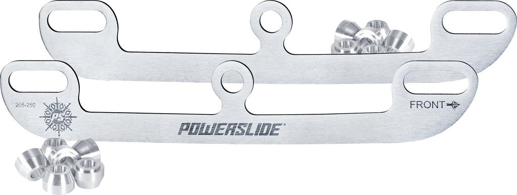 Powerslide Schlittschuh Sabres 3 Eiskufen für 3-Rollen Inline Skates, für Damen und Herren