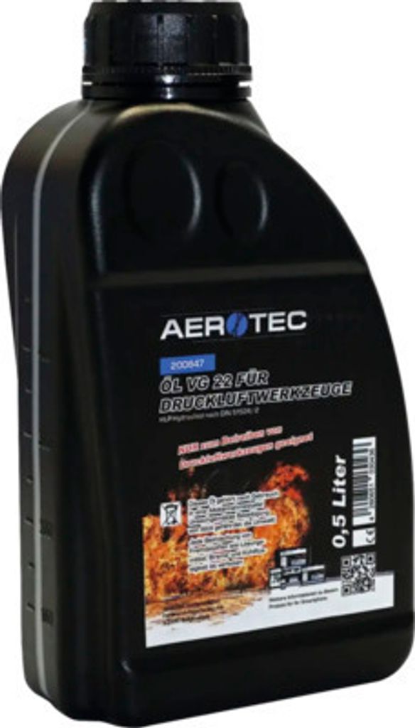 Druckluftwerkzeugöl Aerotec VG22 0,5L