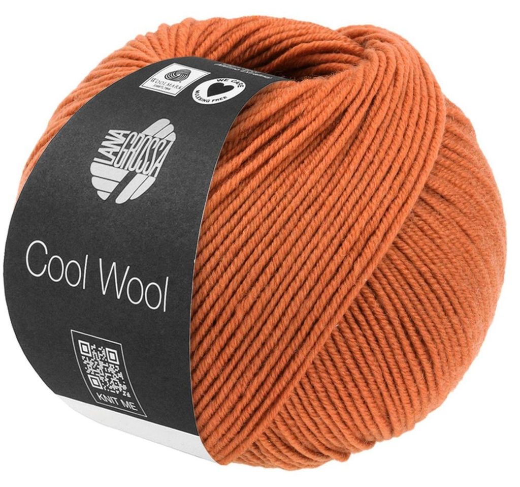 Lana Grossa - Cool Wool 2116 orangebraun Produktbild 