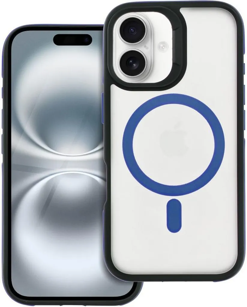 Custodia iPhone 16 MagSafe Blu NEO - Eleganza Urbana e Comfort