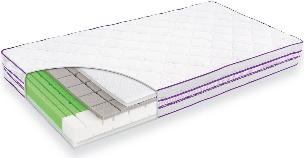 Träumeland Kinderbettmatratze Airkiss 70x140x14 cm Produktbild 