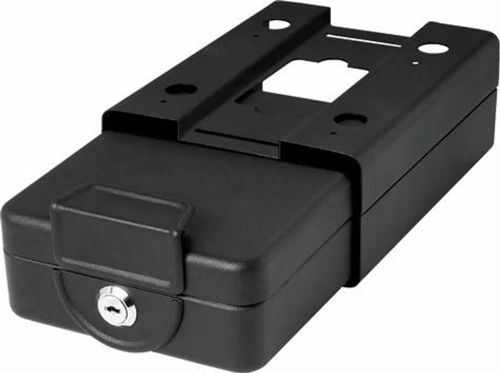 Tiroir-caisse de sécurité à visser sous comptoir - Modèle compact noir - 2