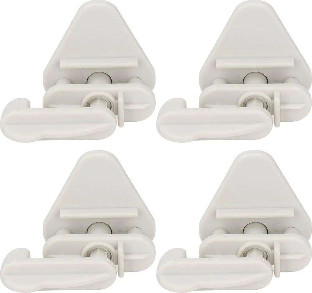 Barre de verrouillage ABS robuste pour ponton, lot de 4 pièces 1-1,25"