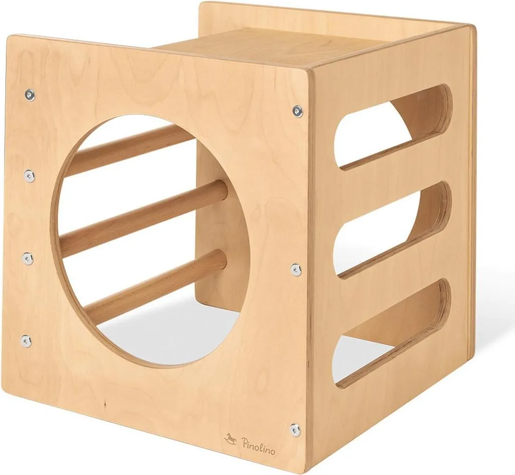 Module de motricité Cube à grimper Kari - Aire de jeux intérieure bois - 4