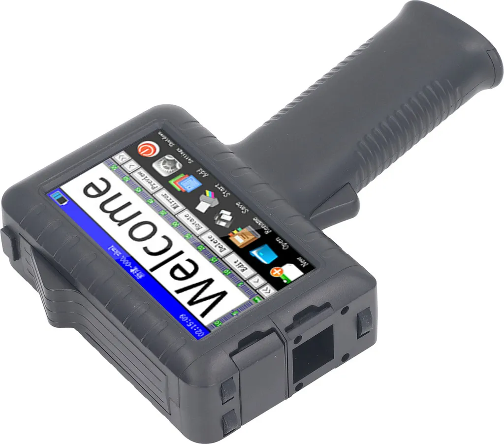 Mini imprimante logo portable avec écran tactile LED HD multilingue - 2