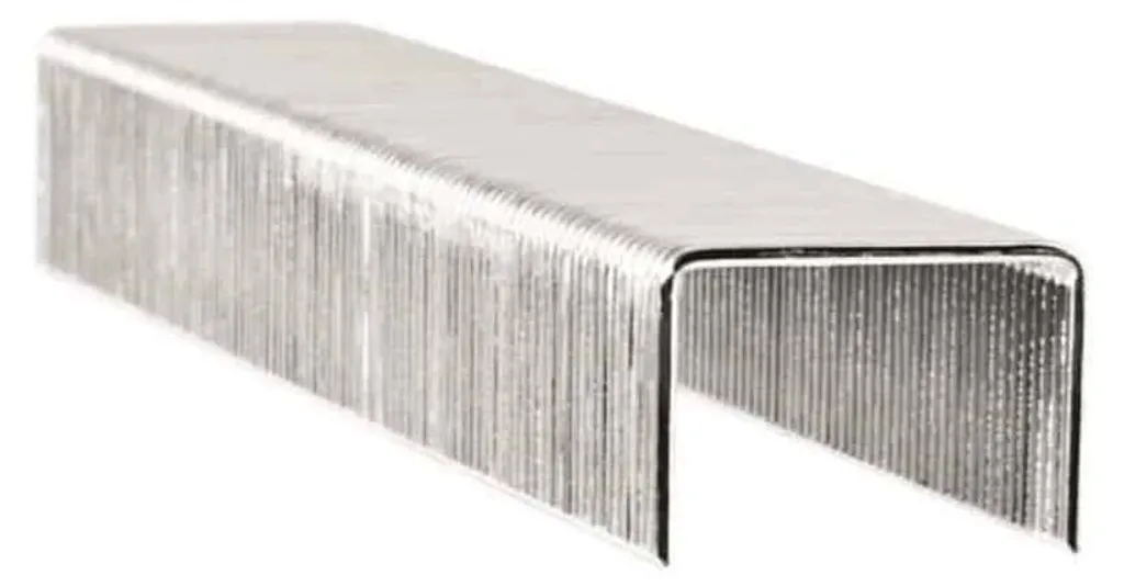 Agrafes en acier durable D.0,6 mm forme U - Fixation précise D-Work 100x