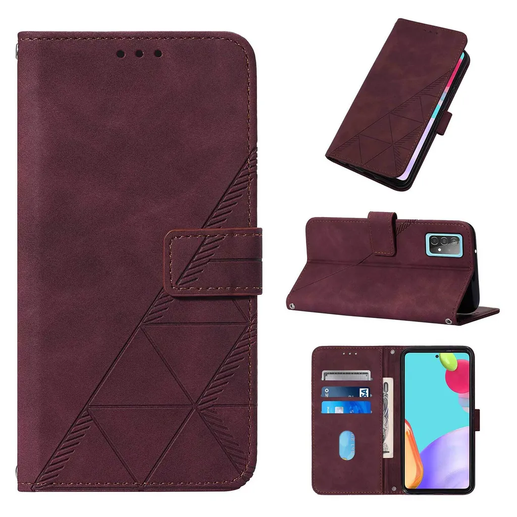 Custodia Samsung Galaxy A52 / A52s 5G Rosso Goffrato | Vera Qualità - 2