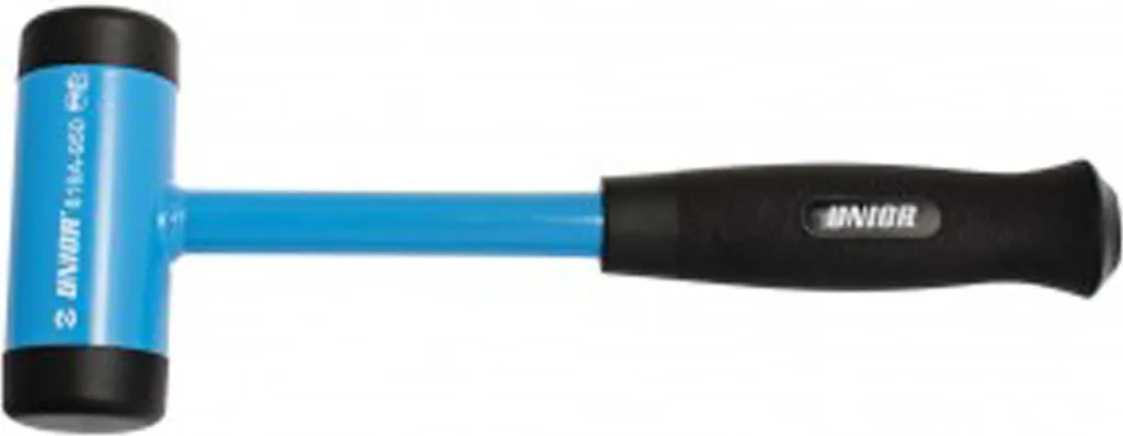 Marteau anti-rebond Unior 819A Ø 45mm avec tête en polyuréthane souple