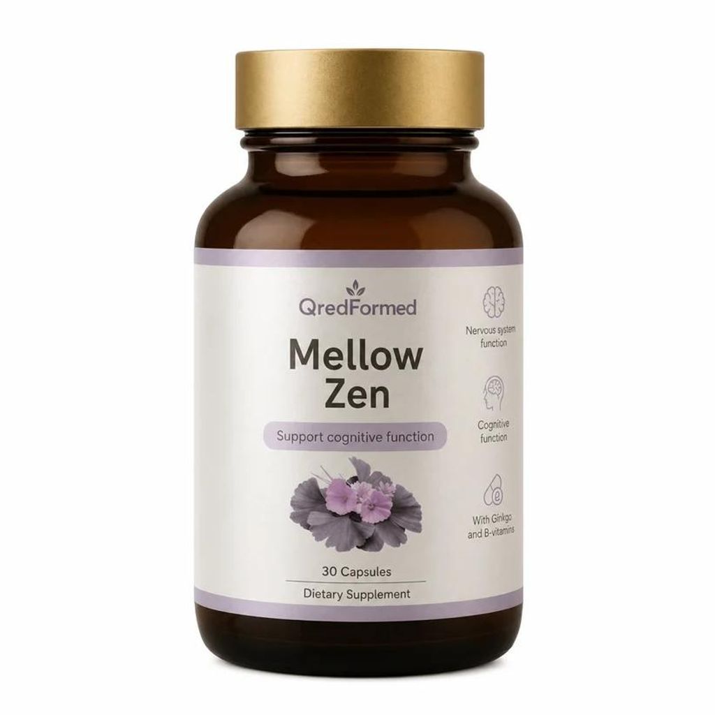Mellow Zen – Denná podpora kognitívnej pohody a výživy – 30 Obrázok produktu 