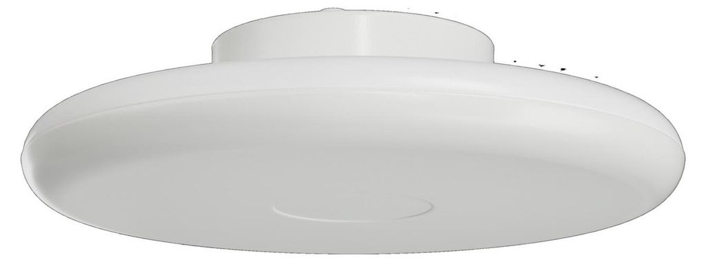 OSMONT ZET60524 ZETA 1 PF Decken-/Wandleuchte aus Kunststoff, weiß, Schutzart IP40, 4000 K, 31 W LED