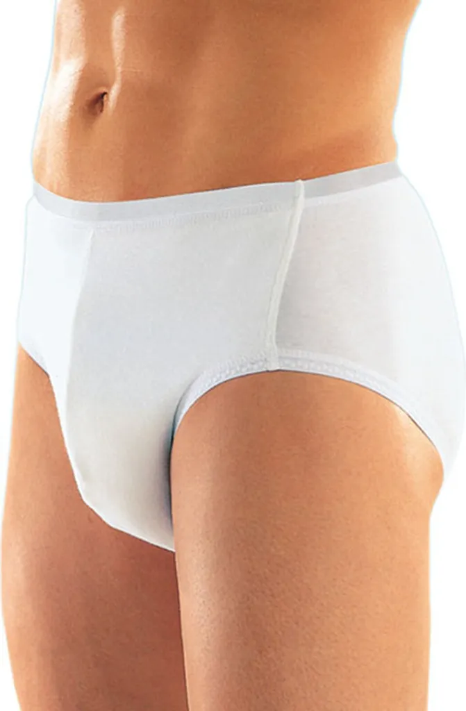 Suprima 1242 Slip Incontinenza Cotone Uomo Taglia 8 Bianco - Acquista Ora - 5