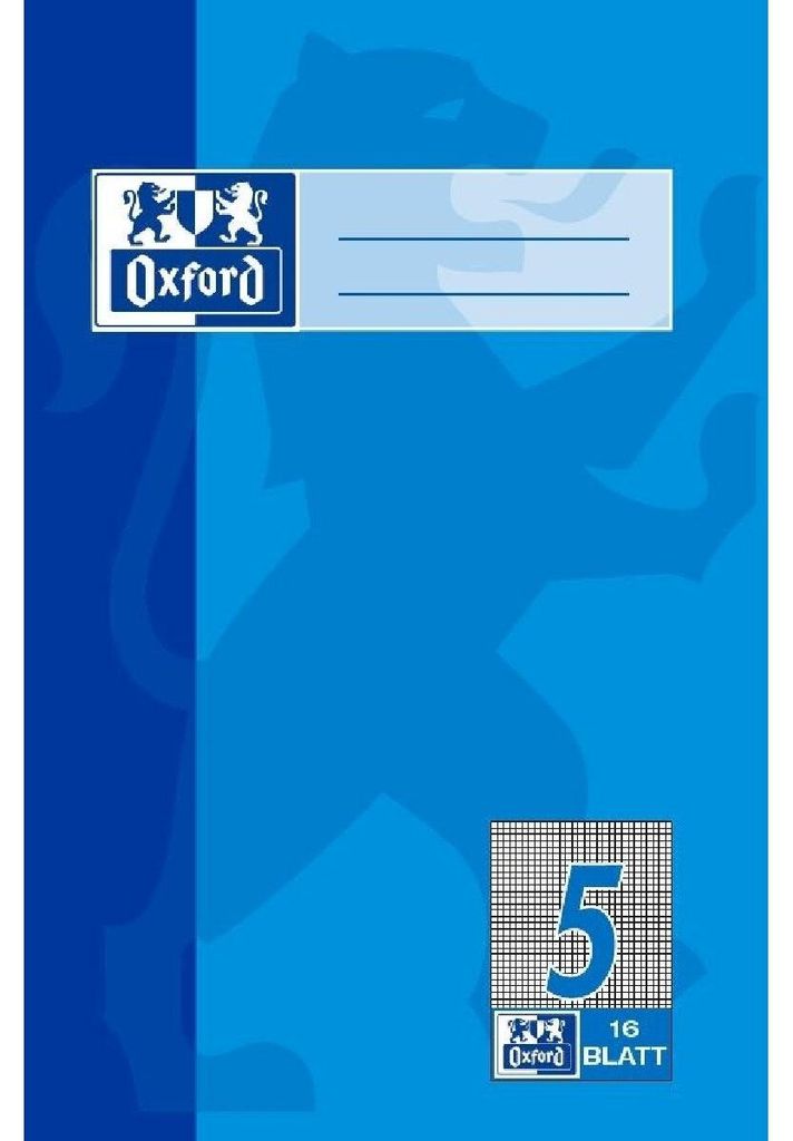 Oxford 100050368 Rivista A5 / 16 fogli Righello 5 Immagine del prodotto 