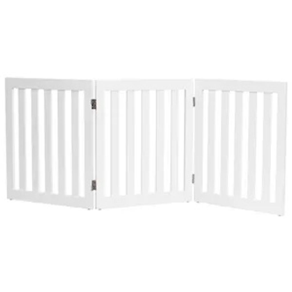 COSTWAY Barriera per cani alta 60 cm, cancelletto di Immagine del prodotto 