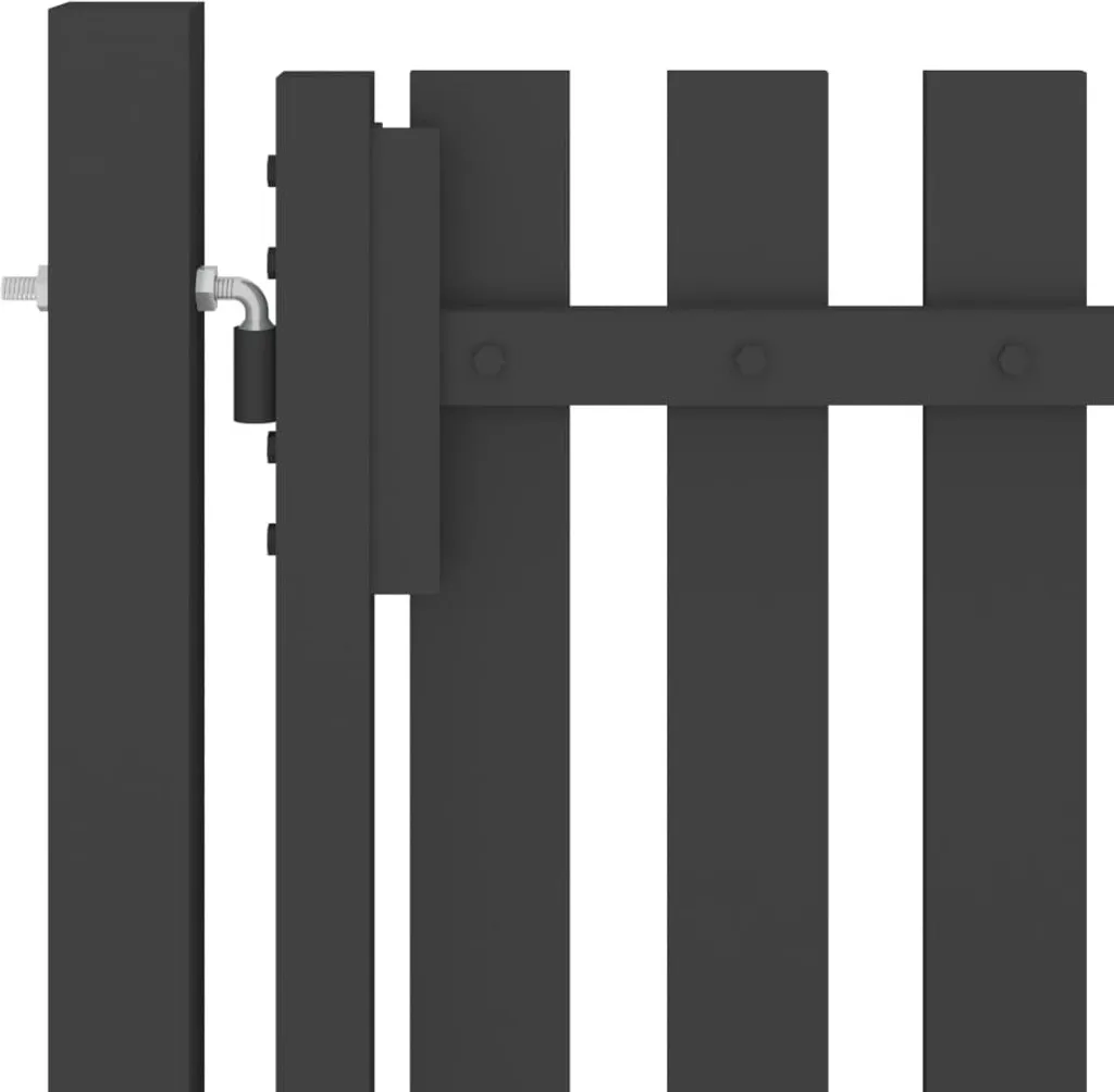Panneau pour fermer votre jardin 1x1,5m acier anthracite résistant - 2