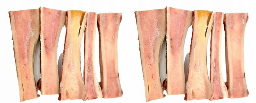 2 x Os de bœuf surgelés, coupés dans le sens de la Image du produit 