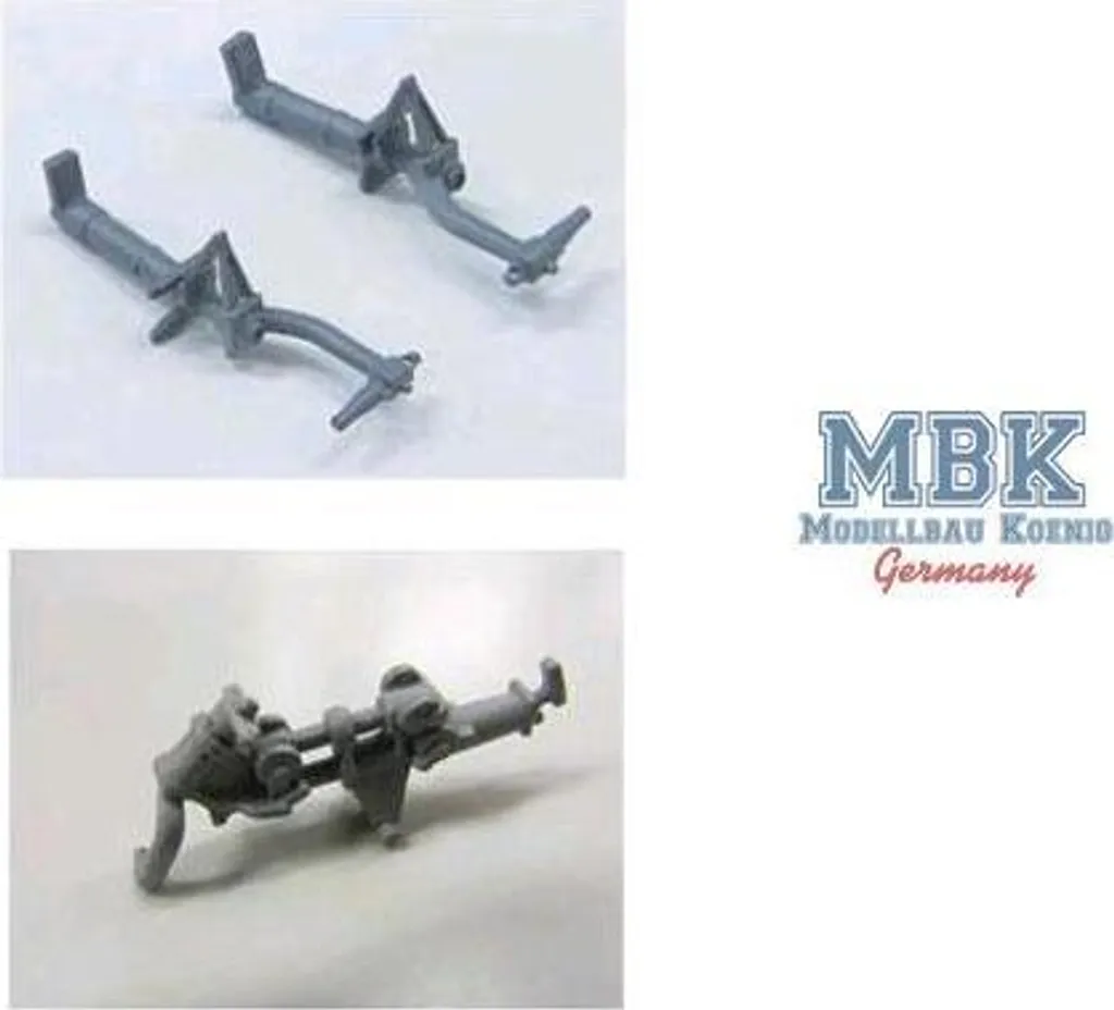 Zoukei-Mura ZM-SWS04-M01 Train d'Atterrissage Métal P-51D Mustang 1/32